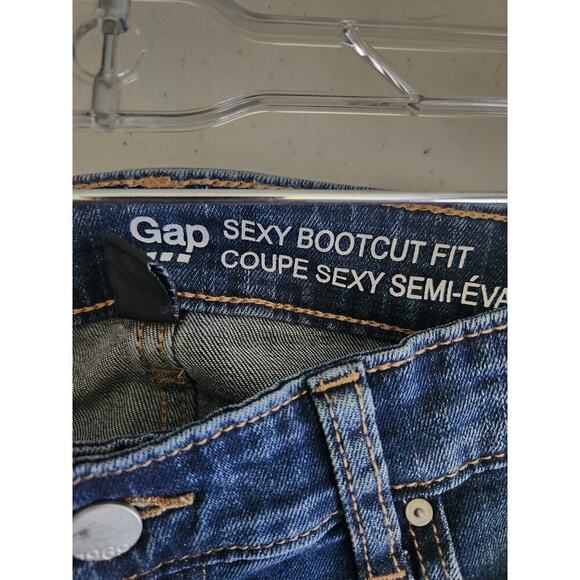 GAP sexy bootcut womens jeans sz 6L nwt no distressing classic preppy tall - Picture 6 of 11
